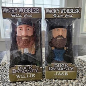 Duck Dynasty Willie And Jase Bobbleheads